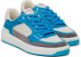 Balmain B-Court Flip trainers van kalfsleer en suède Multicolor Heren - Thumbnail 3