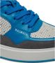 Balmain B-Court Flip trainers van kalfsleer en suède Multicolor Heren - Thumbnail 8