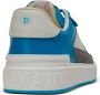 Balmain B-Court Flip trainers van kalfsleer en suède Multicolor Heren - Thumbnail 10