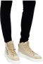 Balmain Sneakers B-Court High-Top-Sneakers Jacquard in beige - Thumbnail 3