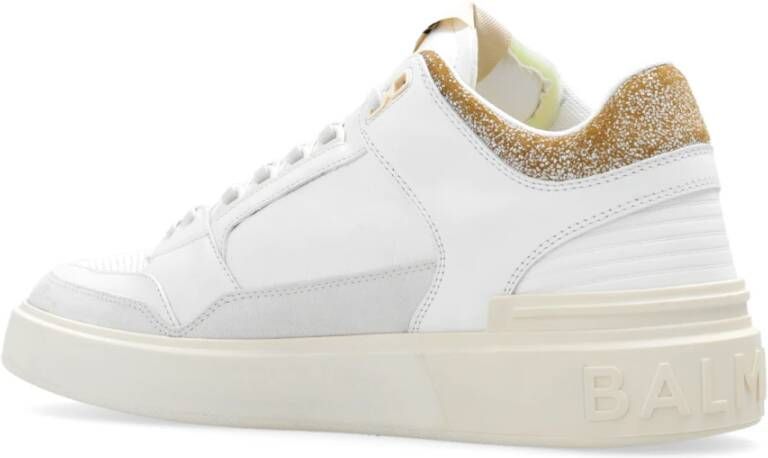 Balmain B-Court Mid sneakers Wit Heren