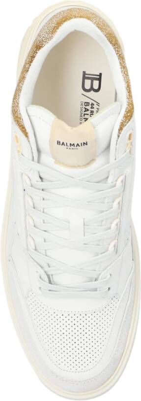 Balmain B-Court Mid sneakers Wit Heren