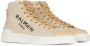 Balmain Sneakers B-Court High-Top-Sneakers Jacquard in beige - Thumbnail 4