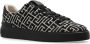 Balmain B-Court trainers met jacquard monogram Black Heren - Thumbnail 14