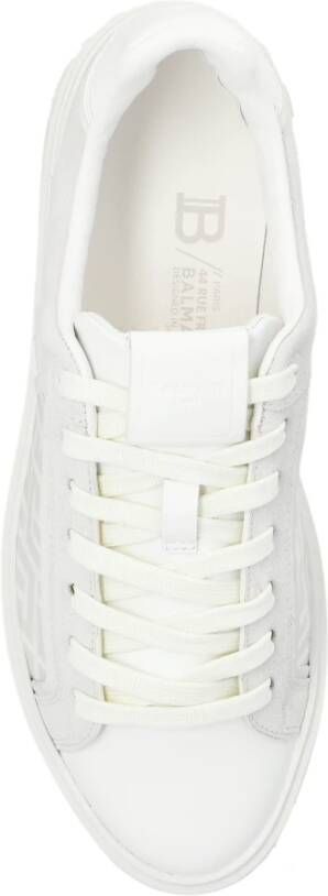 Balmain B-Court suède sneakers Beige - Foto 7