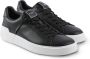 Balmain B-Court trainers in kalfsleer Black Dames - Thumbnail 8