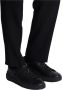 Balmain Court Leren Sneakers Elegant Modern Ontwerp Black Dames - Thumbnail 6