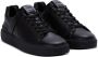 Balmain Court Leren Sneakers Elegant Modern Ontwerp Black Dames - Thumbnail 7