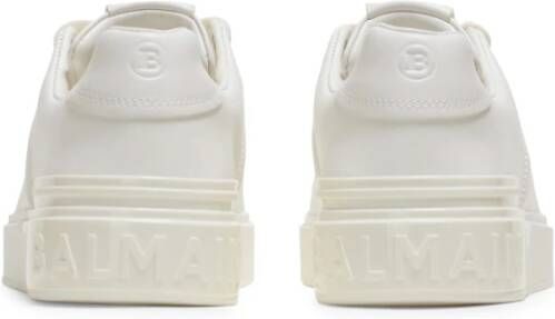 Balmain B-Court trainers in kalfsleer White Dames