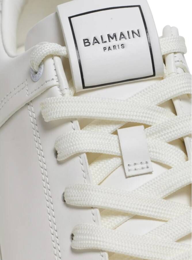 Balmain B-Court trainers in kalfsleer White Dames