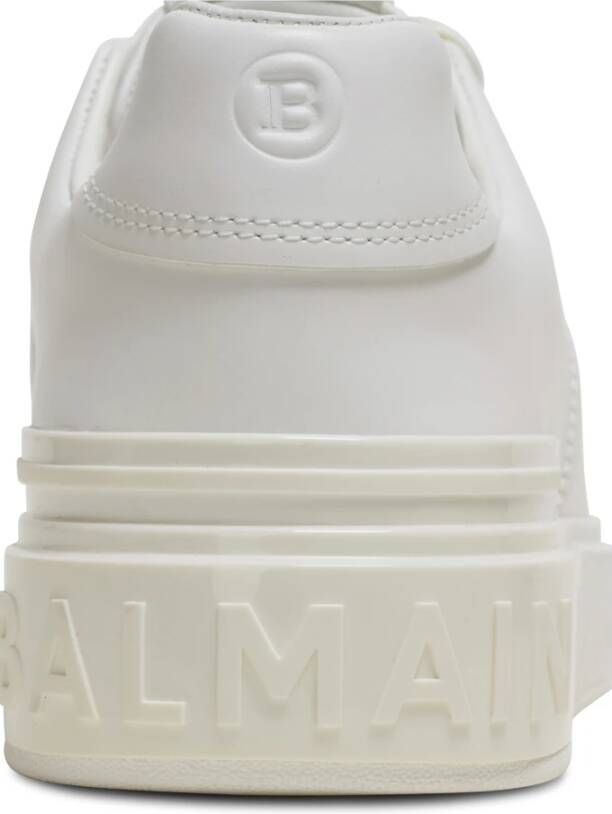 Balmain B-Court trainers in kalfsleer White Dames