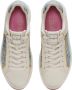 Balmain B-Court trainers in leer en denim White Dames - Thumbnail 11