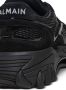 Balmain B-Court trainers met jacquard monogram Black Dames - Thumbnail 15