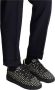 Balmain B-Court trainers met jacquard monogram Black Heren - Thumbnail 2