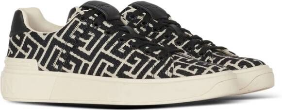 Balmain B-Court suède sneakers Wit - Foto 2