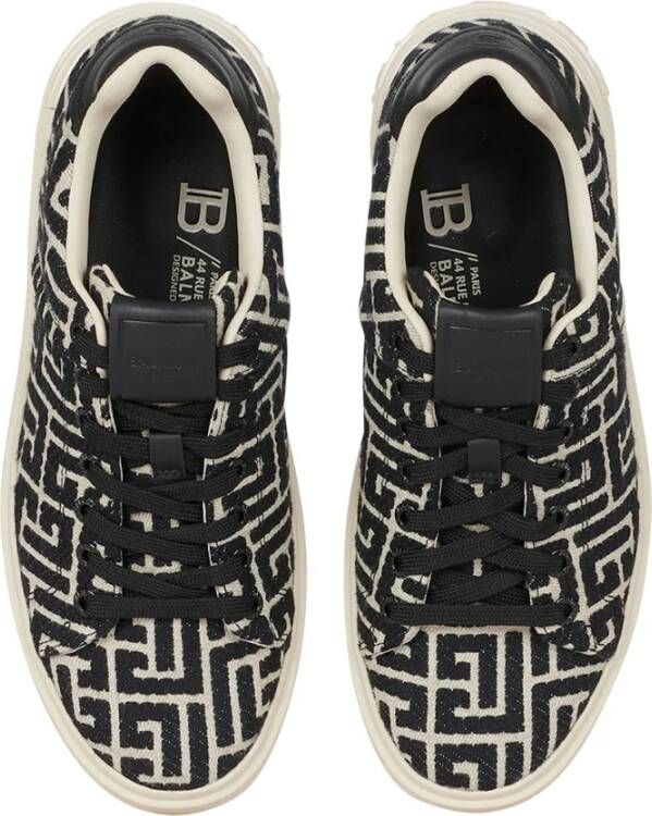 Balmain B-Court suède sneakers Wit - Foto 3