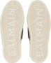 Balmain B-Court trainers met jacquard monogram Black Dames - Thumbnail 4