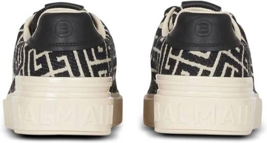 Balmain B-Court suède sneakers Wit - Foto 5