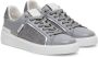 Balmain B-Court trainers in perforated monogrammed leather Grijs Heren - Thumbnail 2
