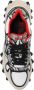 Balmain B-East mesh en slangenleer-effect leren sneakers Multicolor Heren - Thumbnail 5