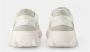 Balmain Witte Sneakers met Vetersluiting en Logo B-East trainer van leer suède en mesh. White Heren - Thumbnail 8