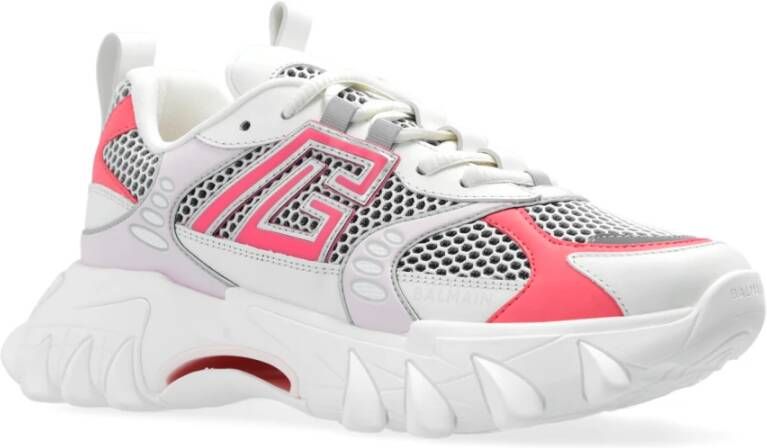 Balmain B-East sneakers met vlakken Wit - Foto 4