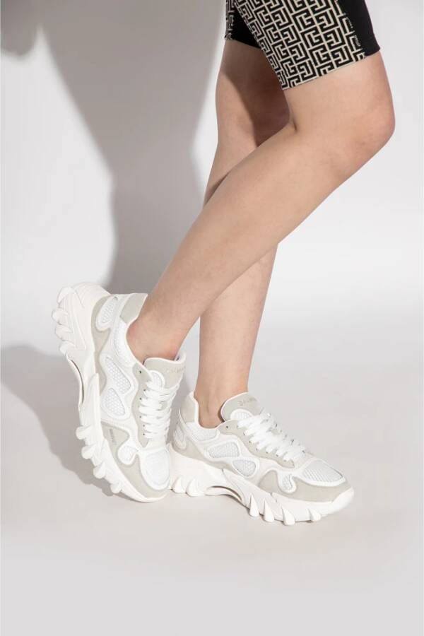 Balmain B-East sneakers met panelen Wit - Foto 7