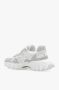 Balmain B-East trainer van leer suède en mesh. White Dames - Thumbnail 6