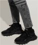 Balmain Zwarte Sneakers met Contrasterend Logo Borduursel Black Heren - Thumbnail 3