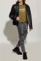 Balmain Zwarte Sneakers met Contrasterend Logo Borduursel Black Heren - Thumbnail 4