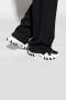 Balmain Zwarte tweekleurige sneakers met geborduurde details Black Heren - Thumbnail 10