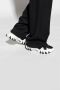 Balmain B-East trainers in leer suède en mesh Black Heren - Thumbnail 10