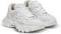 Balmain B-East trainers in leer suède en mesh White Heren - Thumbnail 5