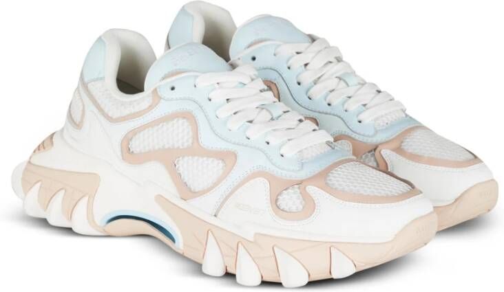 Balmain B-East leren sneakers Wit - Foto 2