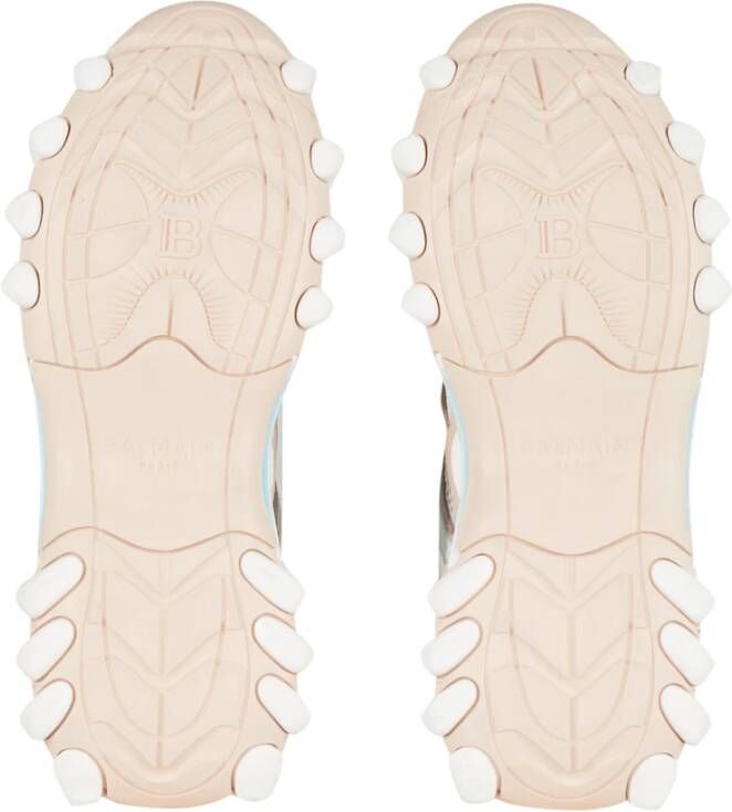Balmain B-East leren sneakers Wit - Foto 5