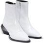 Balmain Billy lakleren enkellaarzen White Heren - Thumbnail 2