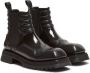 Balmain Gewatteerde laarzen Zwart - Thumbnail 2