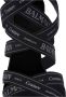 Balmain Couture suède hakken met lintmotief Black Dames - Thumbnail 7