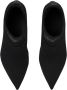 Balmain Crewneck gebreide enkellaarzen Black Dames - Thumbnail 11