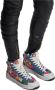 Balmain Disney x : The Lion King Baskets B-Court High Top bedrukt Kind Vroeg Multicolor Dames - Thumbnail 2