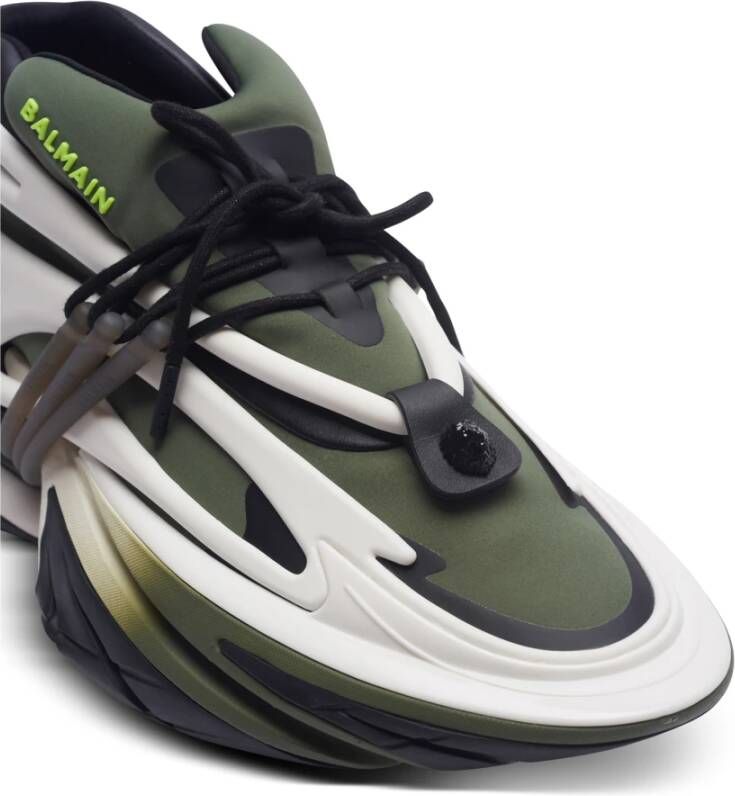 Balmain Unicorn sneakers met vlakken Groen - Foto 10