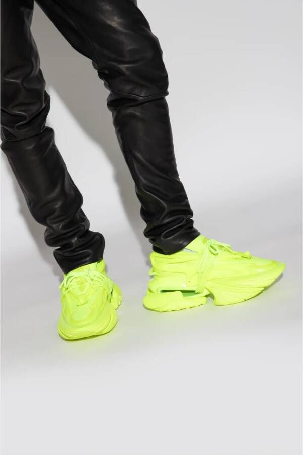 Balmain Eenhoorn sneakers Groen Heren