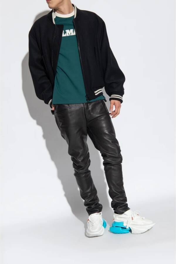 Balmain Leeuwenkop Sneakers Multicolor Heren - Foto 7