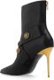 Balmain Alma leren enkellaars Black Dames - Thumbnail 12