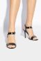 Balmain Gehakte Eva-sandalen in kalfsleer Black Dames - Thumbnail 2