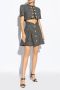Balmain Gehakte Eva-sandalen in kalfsleer Black Dames - Thumbnail 3