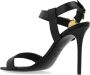Balmain Gehakte Eva-sandalen in kalfsleer Black Dames - Thumbnail 5