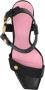 Balmain Gehakte Eva-sandalen in kalfsleer Black Dames - Thumbnail 6