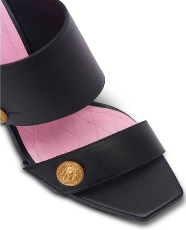 Balmain Leren handschoenen Zwart - Foto 8