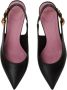 Balmain Eva slingbacks in kalfsleer Black Dames - Thumbnail 3